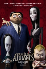 Cartaz oficial do filme A Família Addams