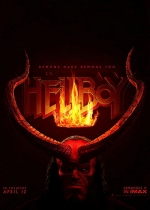 Cartaz oficial do filme Hellboy (2019) 
