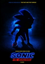 Cartaz oficial do filme Sonic - O Filme