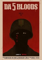 Cartaz oficial do filme Destacamento Blood
