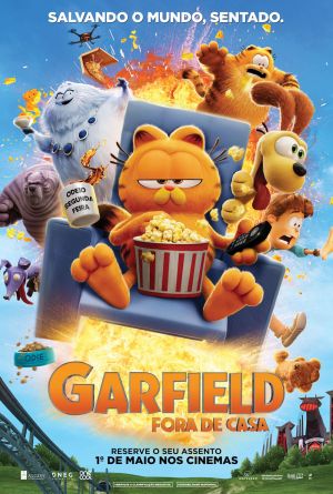 Cartaz do filme Garfield - Fora de Casa