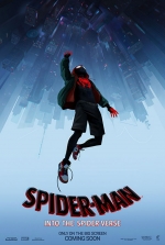 Cartaz oficial do filme Homem-Aranha no Aranhaverso
