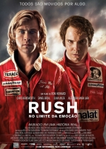 Cartaz oficial do filme Rush - No Limite da Emoção