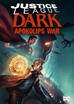 Cartaz oficial do filme Liga da Justiça Sombria: A Guerra de Apokolips