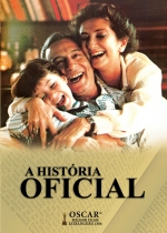 Cartaz oficial do filme A História Oficial (1985)