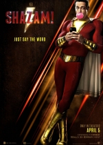 Cartaz oficial do filme Shazam